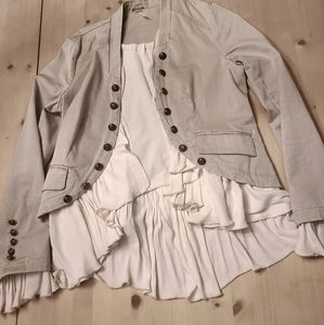 Free People jacket sz S